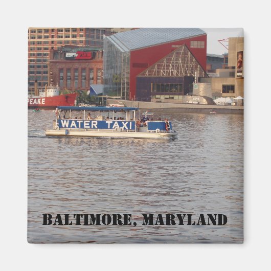 Baltimore, Maryland Magnet (Voorkant)
