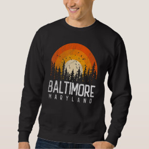 Baltimore Maryland MD Vintage 70 jaren 80 Retro 90 Trui