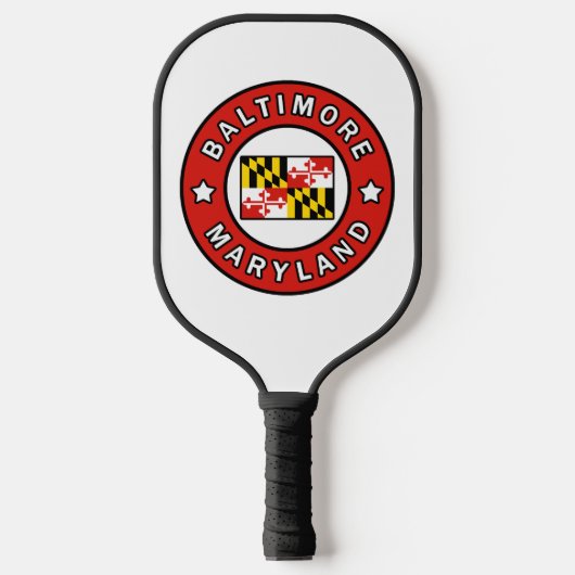 Baltimore Maryland Pickleball Paddle (Voorkant)
