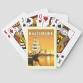  Baltimore Maryland Pokerkaarten (Achterkant)