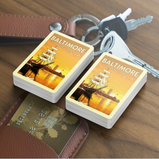  Baltimore Maryland Pokerkaarten