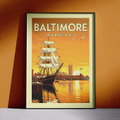 Baltimore Maryland Poster
