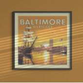  Baltimore Maryland Poster