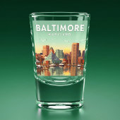Baltimore Maryland Shot Glas