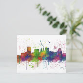 BALTIMORE MARYLAND SKYLINE BRIEFKAART (Staand voorkant)