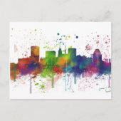 BALTIMORE MARYLAND SKYLINE BRIEFKAART (Voorkant)