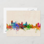 Baltimore Maryland Skyline Cityscape Briefkaart (Voorkant / Achterkant)
