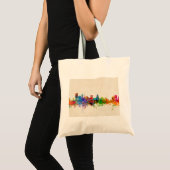 Baltimore Maryland Skyline Cityscape Tote Bag (Voorkant (product))