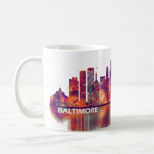 Baltimore Maryland Skyline Koffiemok