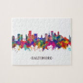 Baltimore Maryland skyline Legpuzzel (Horizontaal)