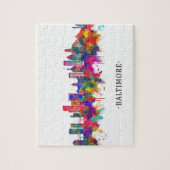 Baltimore Maryland skyline Legpuzzel (Verticaal)