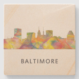 Baltimore, Maryland Skyline Onderzetters