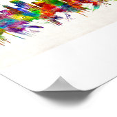 Baltimore Maryland Skyline Poster (Hoek)