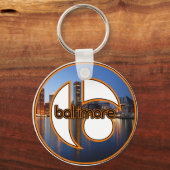 Baltimore Maryland Sleutelhanger (Voorkant)