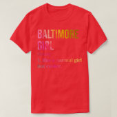 Baltimore Maryland T-shirt (Design voorkant)