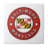 Baltimore Maryland Tegeltje (Voorkant)