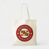 Baltimore Maryland Tote Bag (Voorkant)