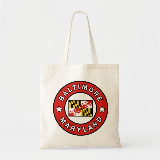 Baltimore Maryland Tote Bag (Voorkant)