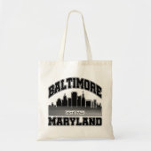 Baltimore, Maryland Tote Bag (Voorkant)