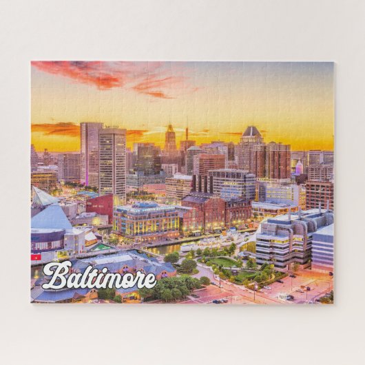 Baltimore, Maryland, Verenigde Staten Legpuzzel (Horizontaal)