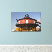 BALTIMORE, MARYLAND. Verenigde Staten. Zeven voet Canvas Afdruk (Insitu (Houten vloer))