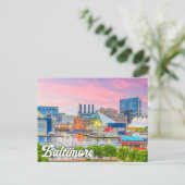 Baltimore, Maryland, VS Briefkaart (Staand voorkant)