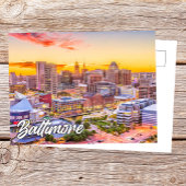 Baltimore, Maryland, VS Briefkaart