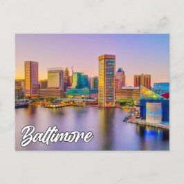 Baltimore, Maryland, VS Briefkaart