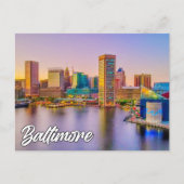 Baltimore, Maryland, VS Briefkaart (Voorkant)
