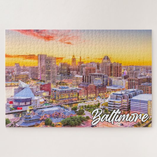 Baltimore, Maryland, VS Legpuzzel (Horizontaal)