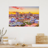 Baltimore, Maryland, VS Poster (Keuken)