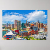 Baltimore, Maryland, VS Poster (Voorkant)