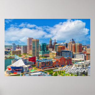 Baltimore, Maryland, VS Poster