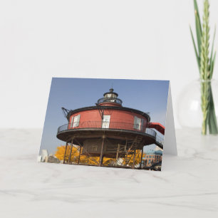 BALTIMORE, MARYLAND. VS. Seven Foot Knoll Feestdagen Kaart