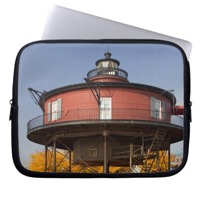 BALTIMORE, MARYLAND. VS. Zeven voet Knoll Laptop Sleeve (Voorkant)