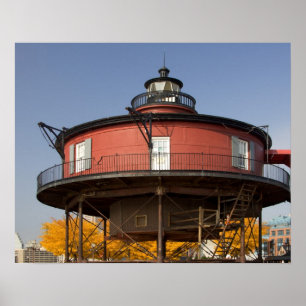 BALTIMORE, MARYLAND. VS. Zeven voet Knoll Poster