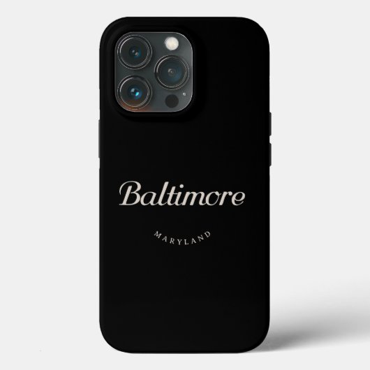 Baltimore MD Case-Mate iPhone Case (Achterkant)