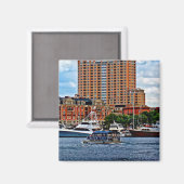 Baltimore MD - Inner Harbour Water Taxi Magneet (Voorkant / Achterkant)