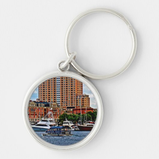 Baltimore MD - Inner Harbour Water Taxi Sleutelhanger (Voorkant)