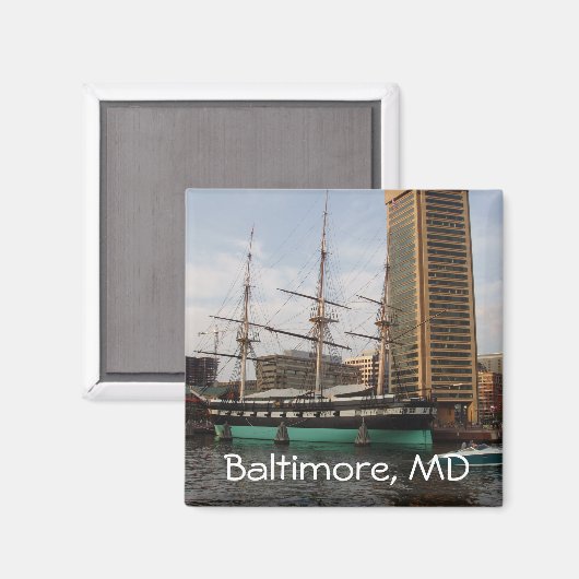 Baltimore, MD Magnet (Voorkant / Achterkant)