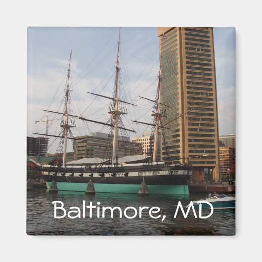 Baltimore, MD Magnet (Voorkant)