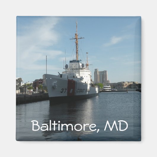 Baltimore, MD Magnet (Voorkant)