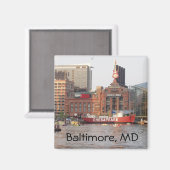Baltimore, MD Magnet (Voorkant / Achterkant)
