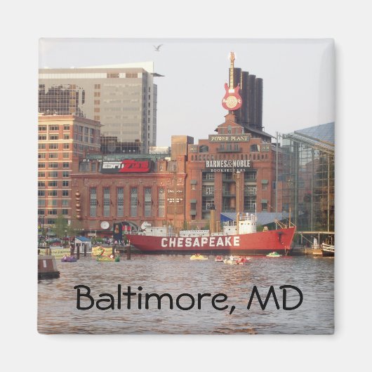 Baltimore, MD Magnet (Voorkant)