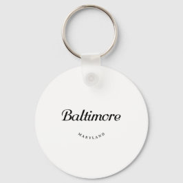 Baltimore MD Sleutelhanger