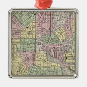 Baltimore Metalen Ornament