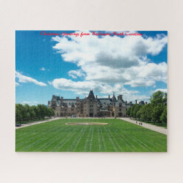 Baltimore North Carolina. Kerstgroeten Legpuzzel