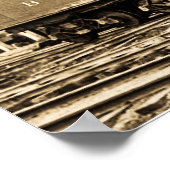 Baltimore & Ohio Railroad Engine 932 Poster (Hoek)