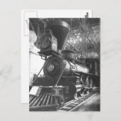 Baltimore & Ohio Railroad Steam Locomotive Briefkaart (Voorkant / Achterkant)