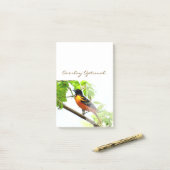 Baltimore Oriole 1 Post-it® Notes (Op bureau)